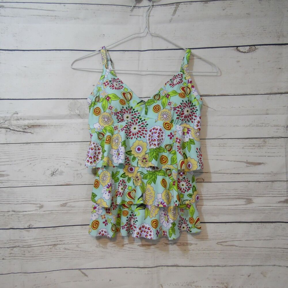 Mod Bod Ella Swim Tank Top Size M